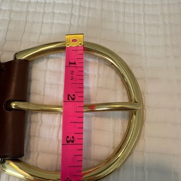 Ralph Lauren Belt Dark Brown XS/S - Picture 7 of 10